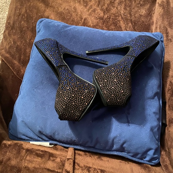 Rhinestone Stiletto Heels - Picture 5 of 5